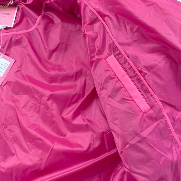 Kate Spade Fuchsia Gramercy Parka XL (No Belt) - Picture 6 of 16
